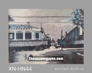 Tranh thêu Hà Nội XN-HN44