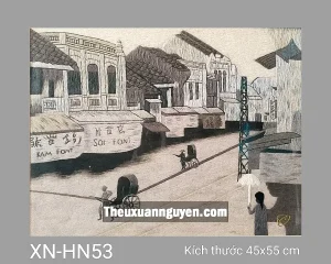 Tranh thêu Hà Nội XN-HN53