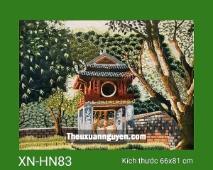 Tranh thêu Văn Miếu XN-HN83