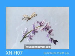 Tranh thêu hoa XN-H07