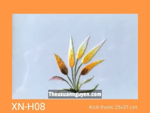 Tranh thêu hoa XN-H08