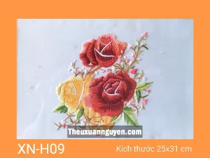 Tranh thêu hoa XN-H09