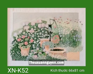 Tranh thêu phong cảnh XN-K52