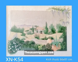Tranh thêu phong cảnh XN-K54