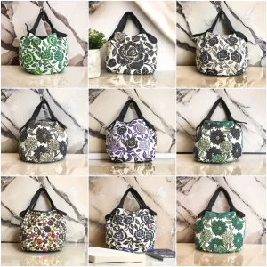 Túi xách thêu đính cườm vintage – Chất liệu vải thô đũi cao cấp, thiết kế sang trọng, tiện dụng