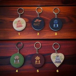 Móc khóa thêu handmade